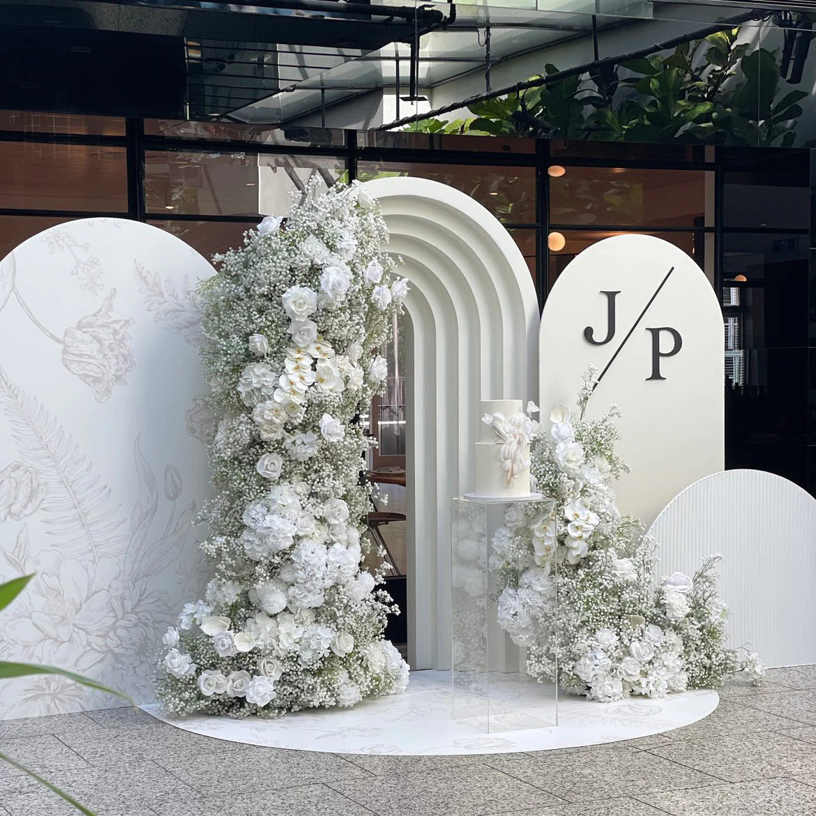 Layered Arch - White