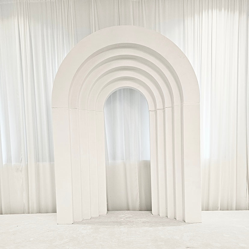 Layered Arch - White