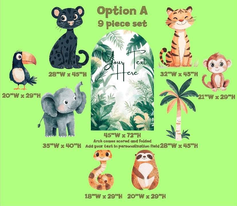Backdrop Set - Safari