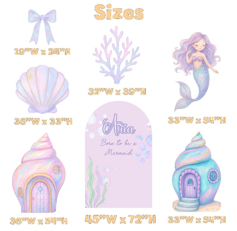 Backdrop Set - Mermaid