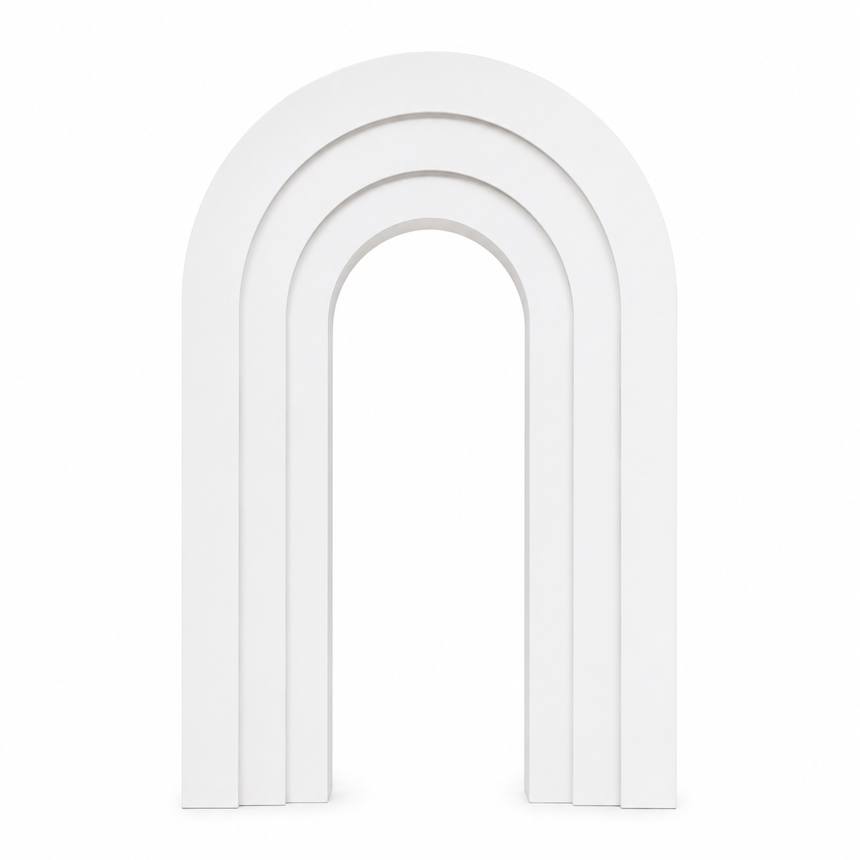 Layered Arch - White