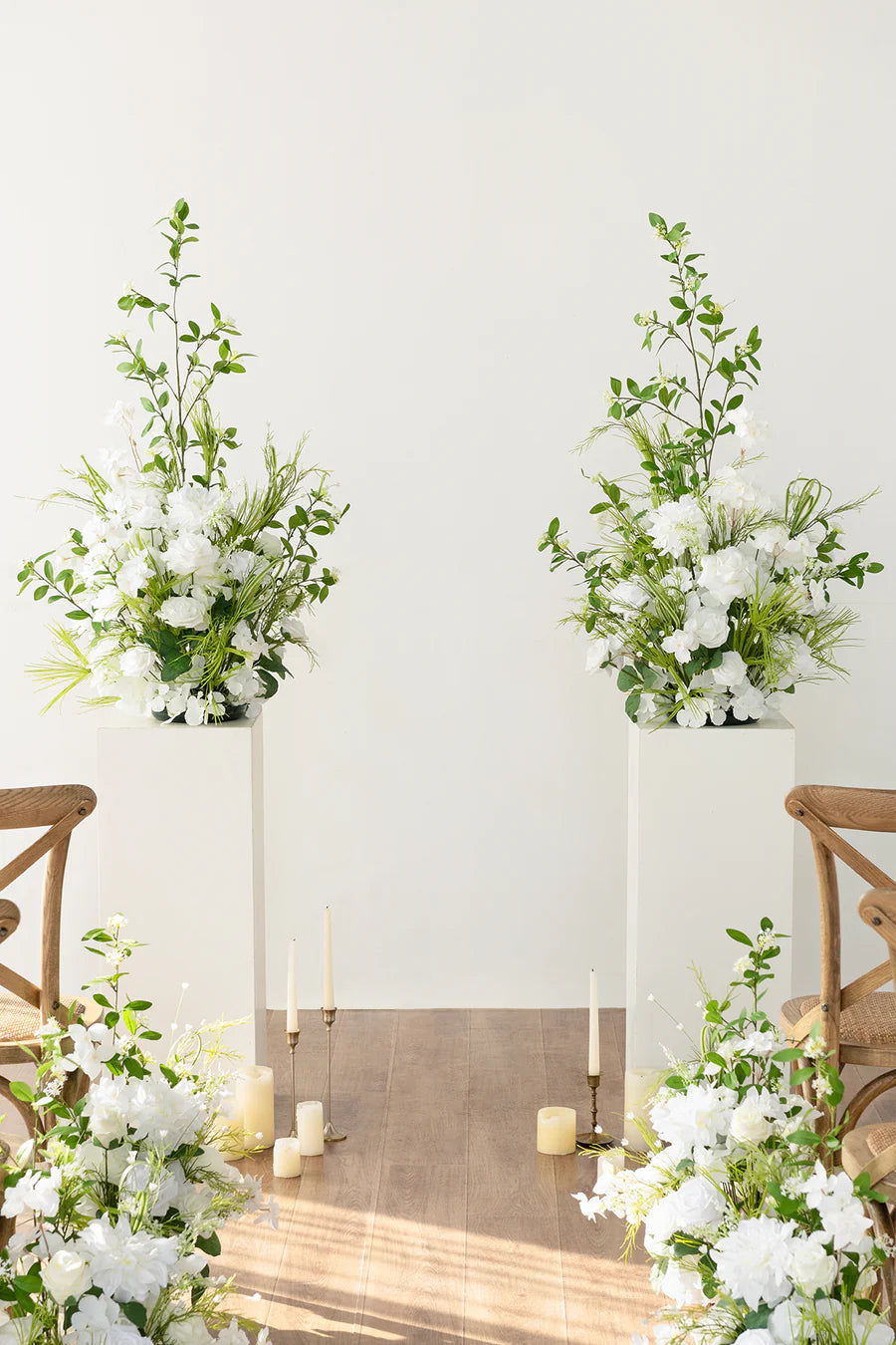 Floral Standing Arrangement Set 2 Pack - Luxe