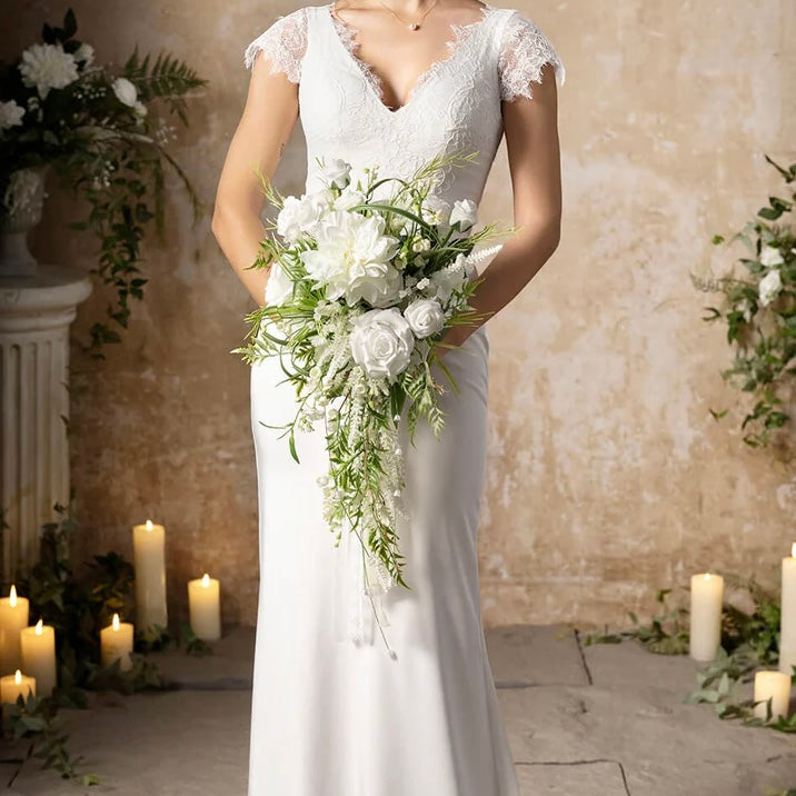 Floral Bridal Bouquet - Luxe