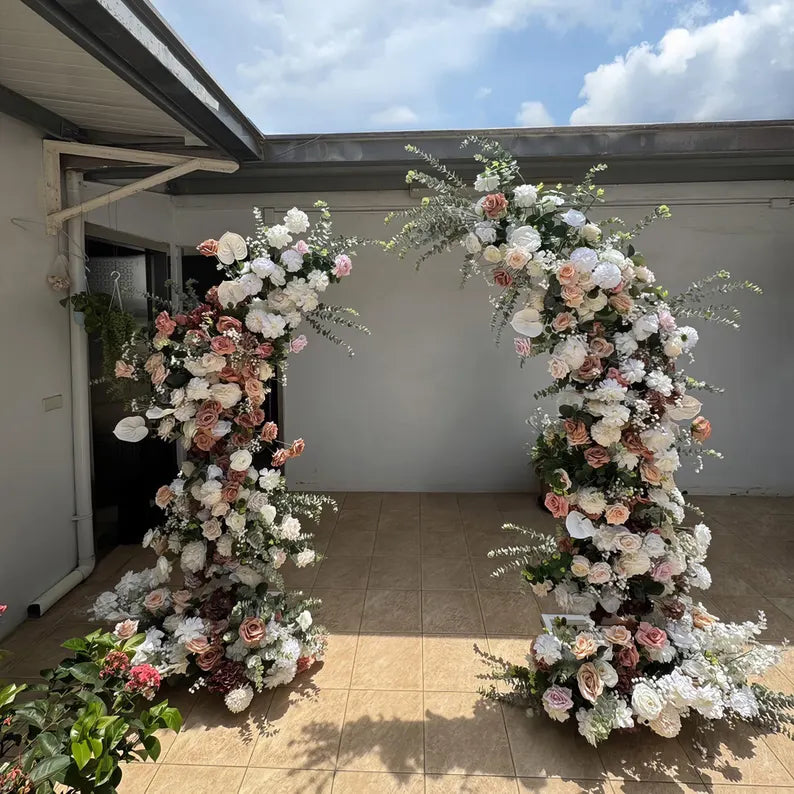Floral Arch Set - Rustic