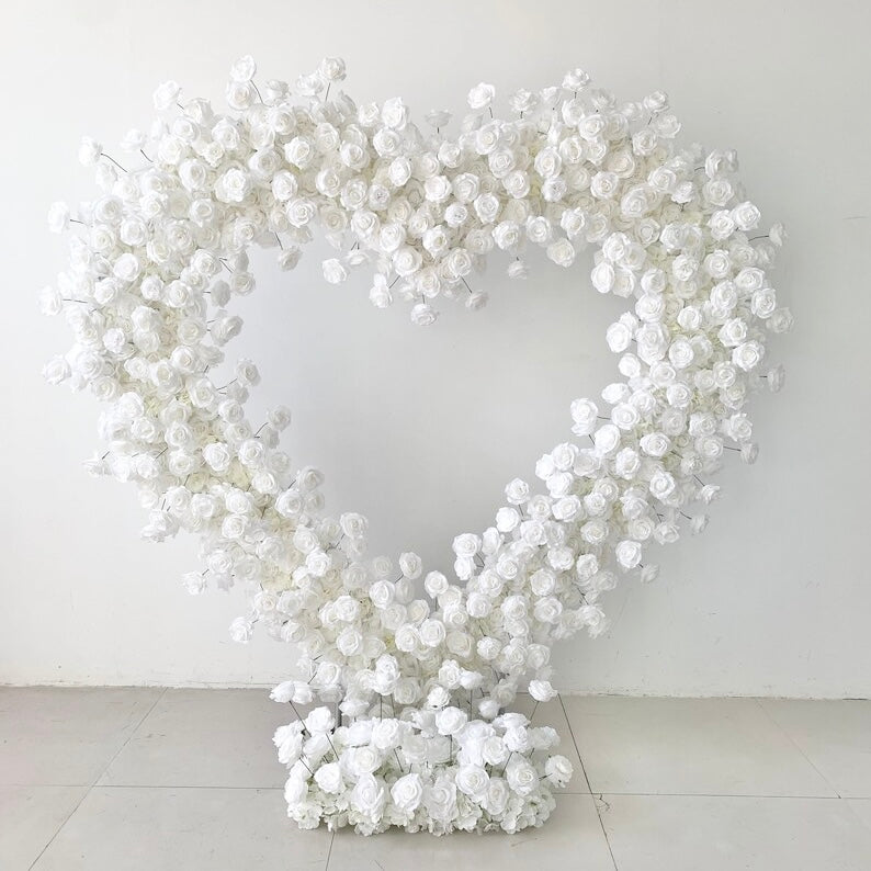 Heart Floral Arch - Luxe