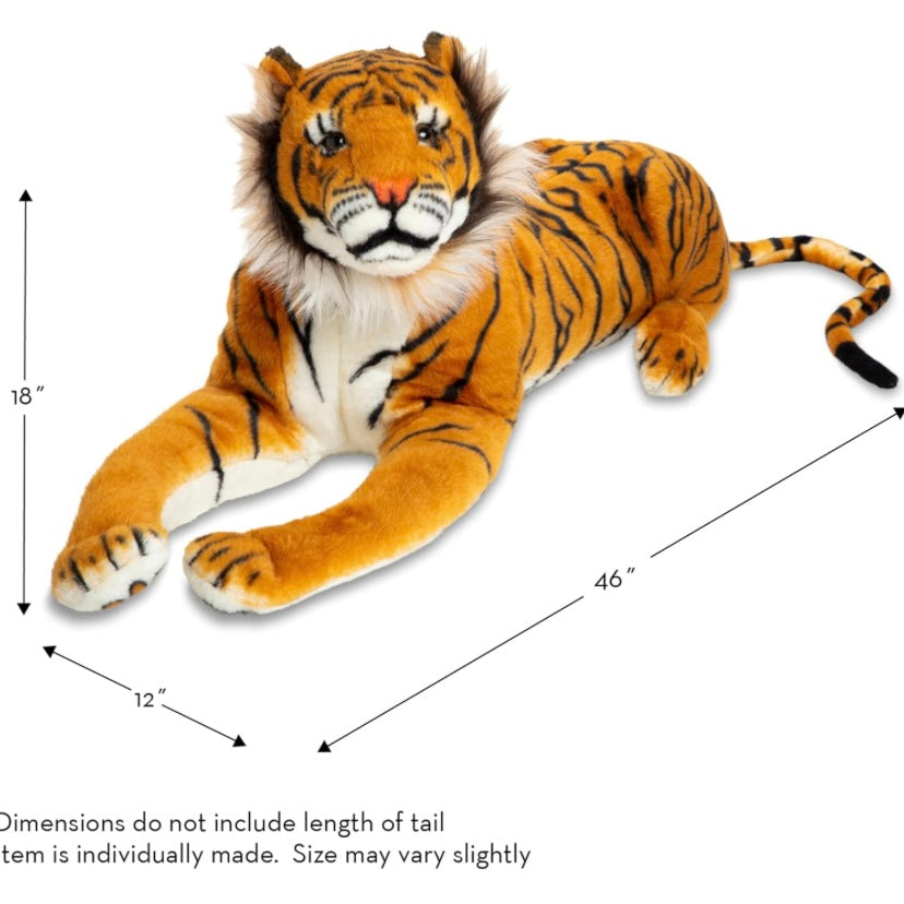 Large Stuffed Animal - Tiger