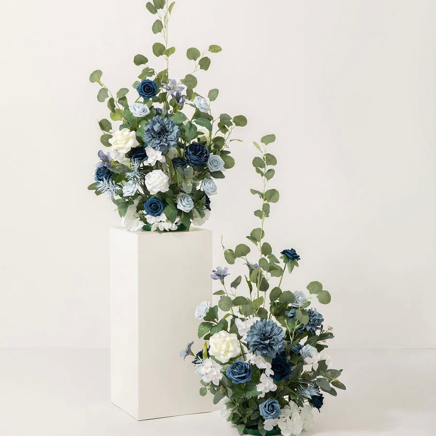 Floral Standing Arrangement Set 2 Pack - Azure