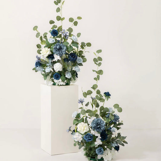 Floral Standing Arrangement Set 2 Pack - Azure