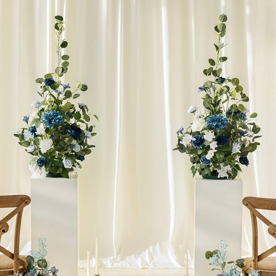 Floral Standing Arrangement Set 2 Pack - Azure