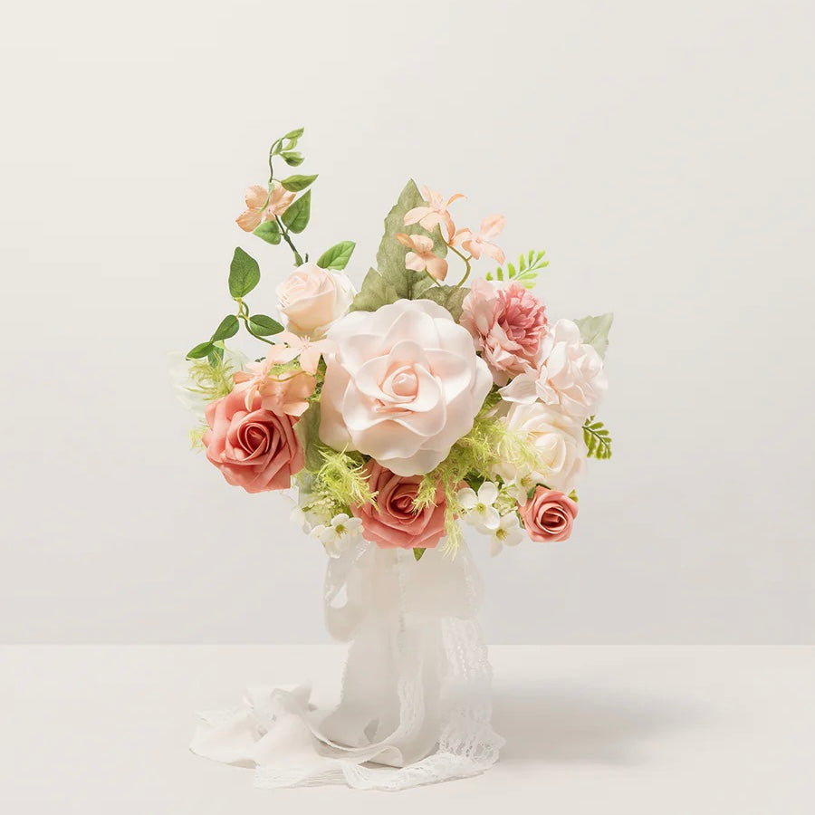 Floral Bridesmaids Bouquet Set 4 Pack - Romance