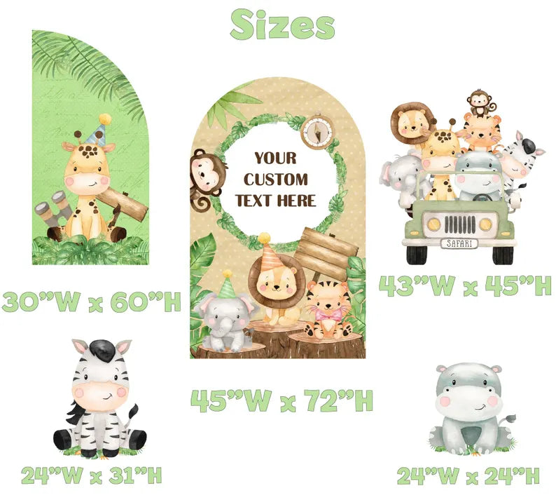 Backdrop Set - Safari v2