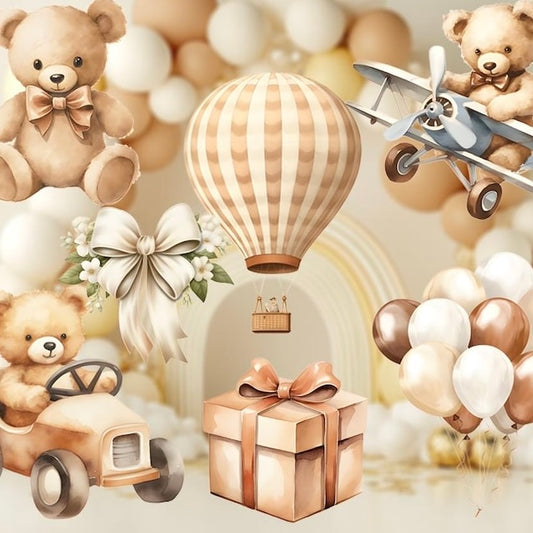 Backdrop Set - Brown Bear