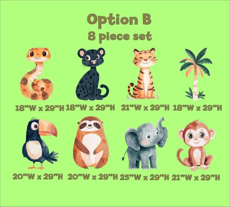 Backdrop Set - Safari