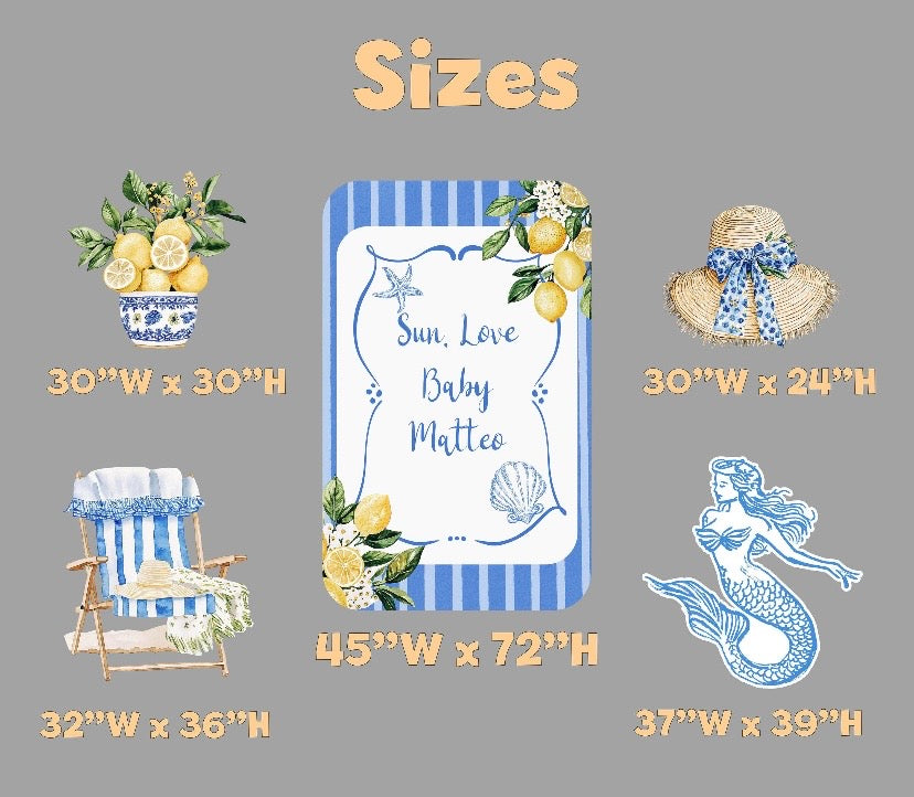 Backdrop Set - Amalfi v2