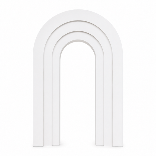 Layered Arch - White