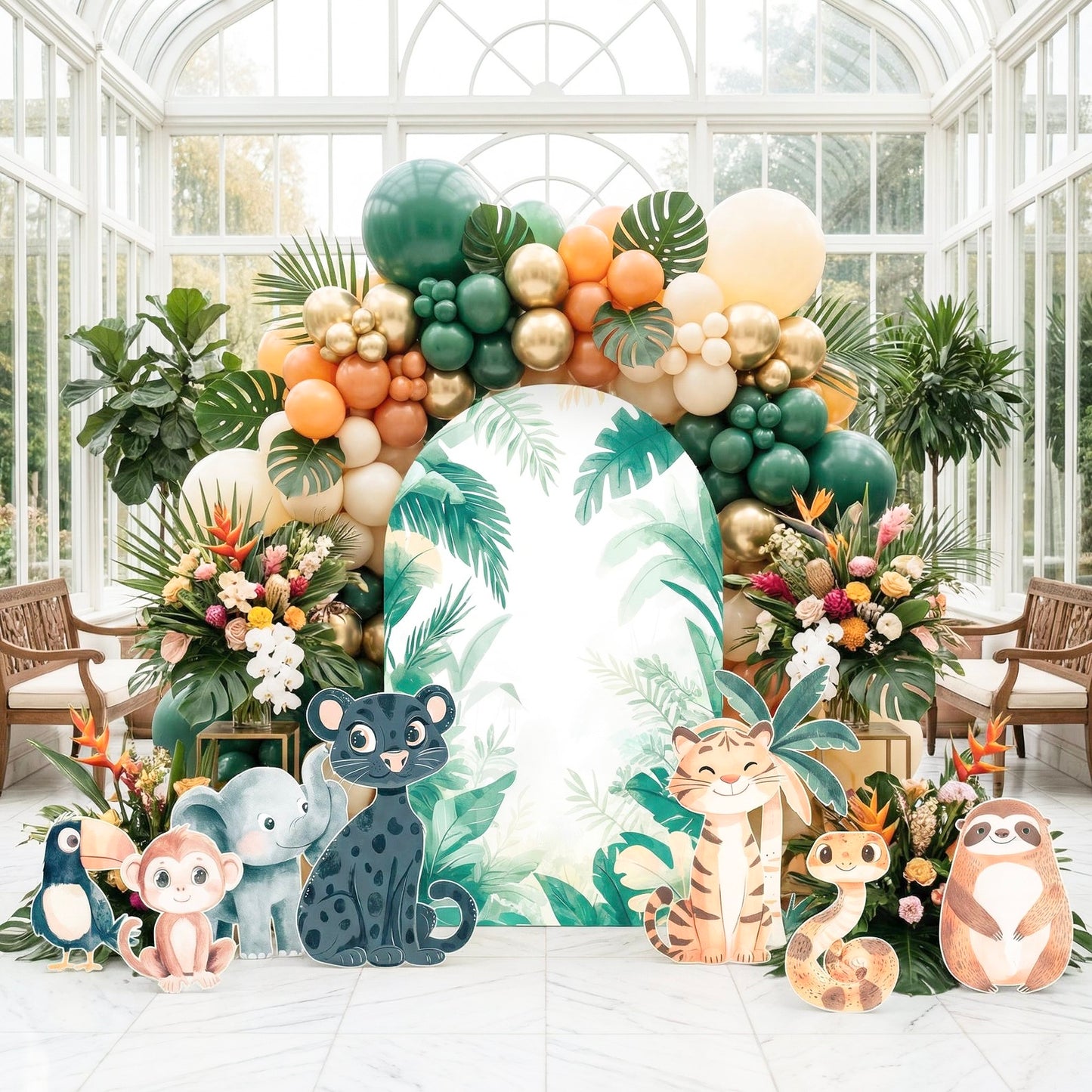 Backdrop Set - Safari