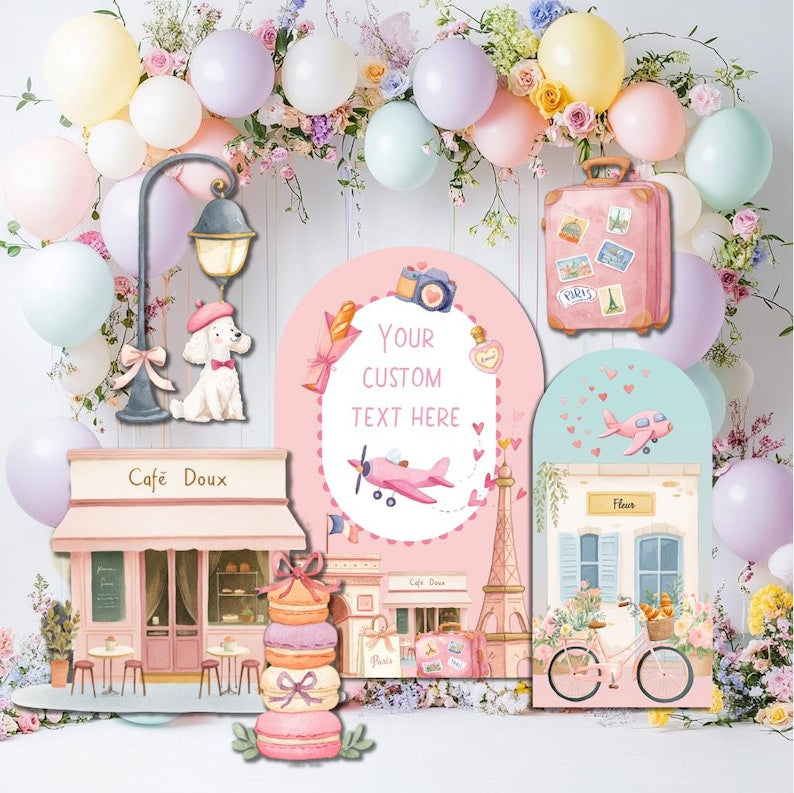 Backdrop Set - Paris